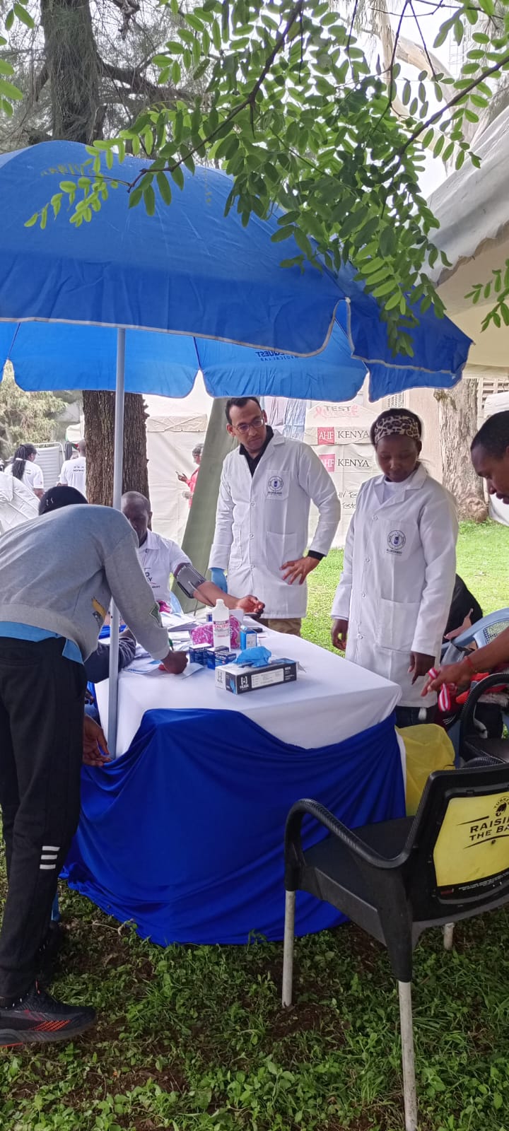 Medical professionals providing care